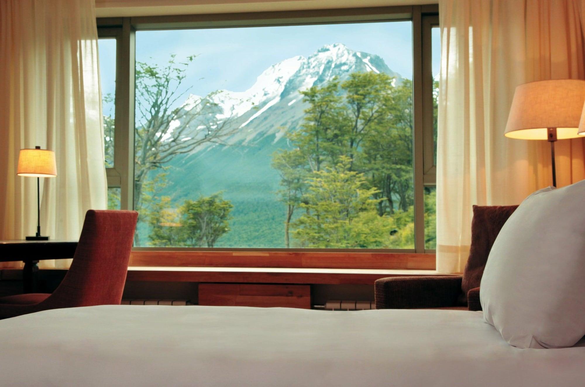 Arakur Ushuaia Resort & Spa Eksteriør billede View from a room at the hotel