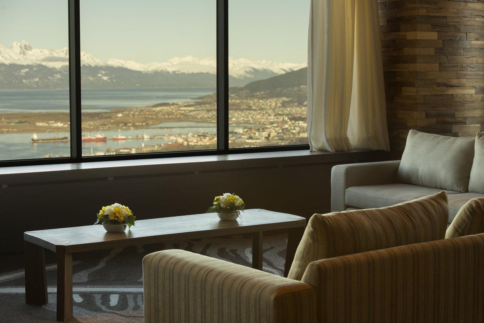 Arakur Ushuaia Resort & Spa Eksteriør billede View from the hotel